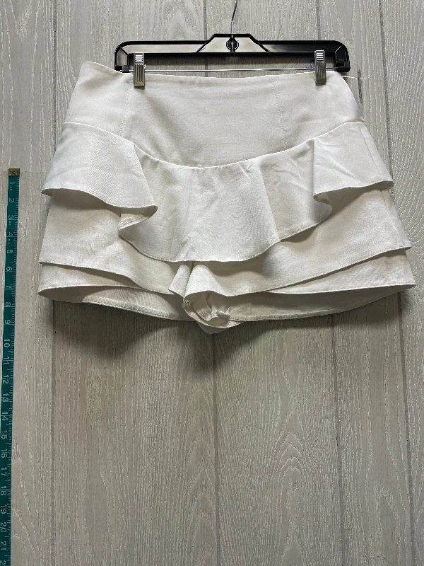 Shorts By English Factory In White, Size: 12