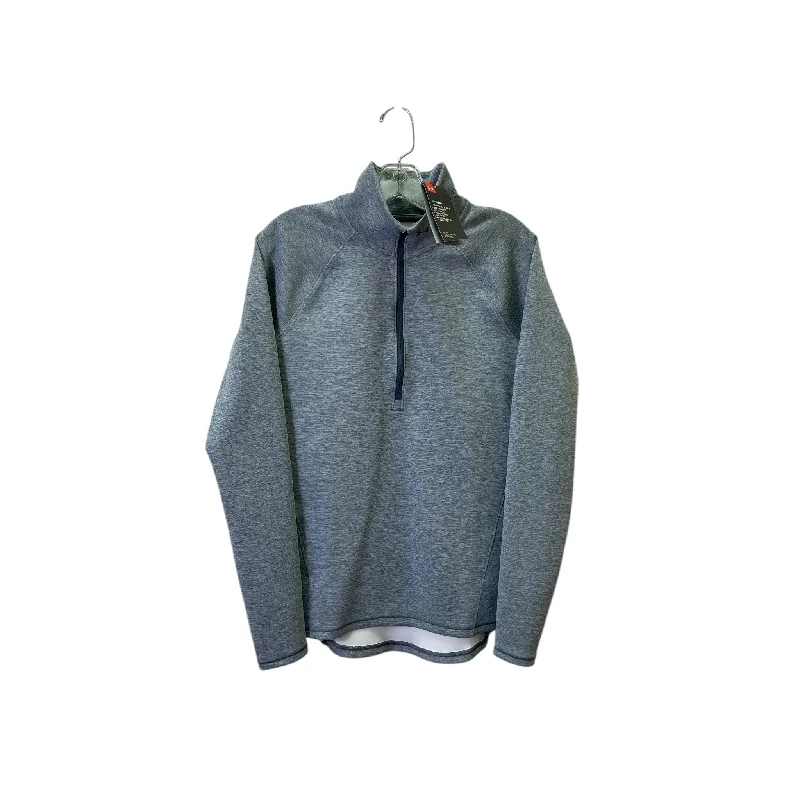 Athletic Sweatshirt Collar By Under Armour In Grey, Size:M