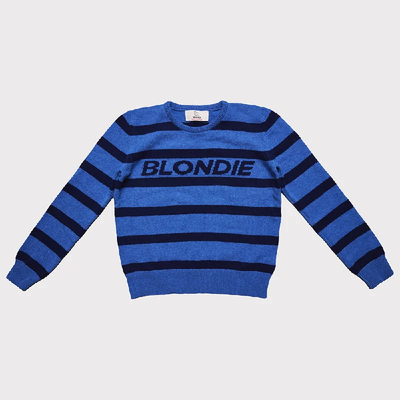 Blondie | Striped Knit | Blue