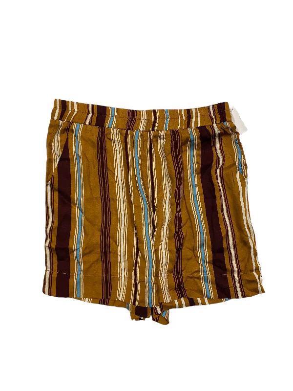 Shorts By Olivaceous In Striped Pattern, Size: L