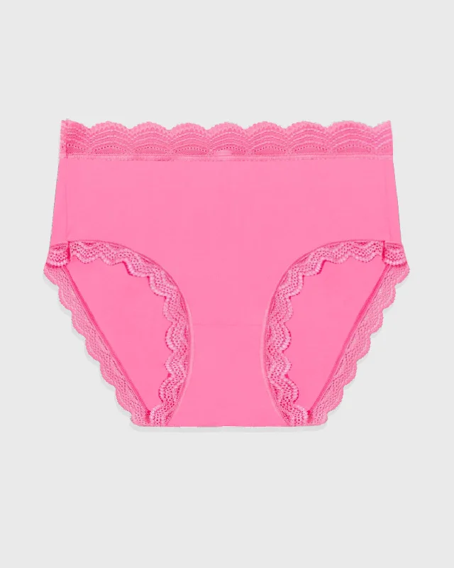 High Rise Brief - Hot Pink