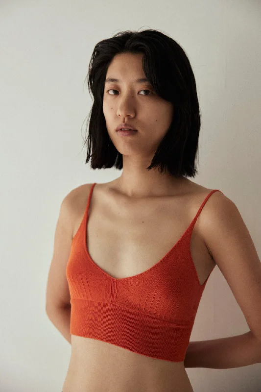 Knit Bra Top   [ Classic ] Organic Cotton Yarn