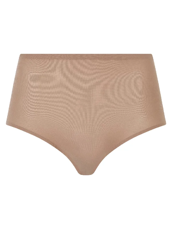 Chantelle Softstretch High Waisted Brief Coffee Latte