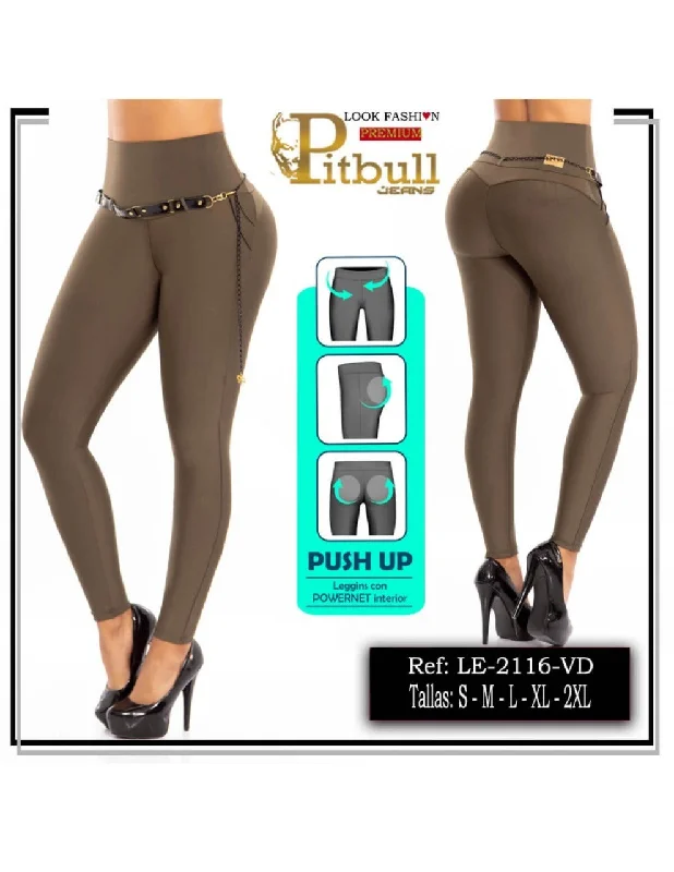 Leggings Colombiano PITBULL 2116  VD- L\XL\XXL