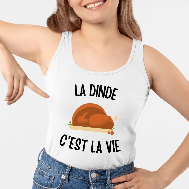 Débardeur Femme La dinde c'est la vie