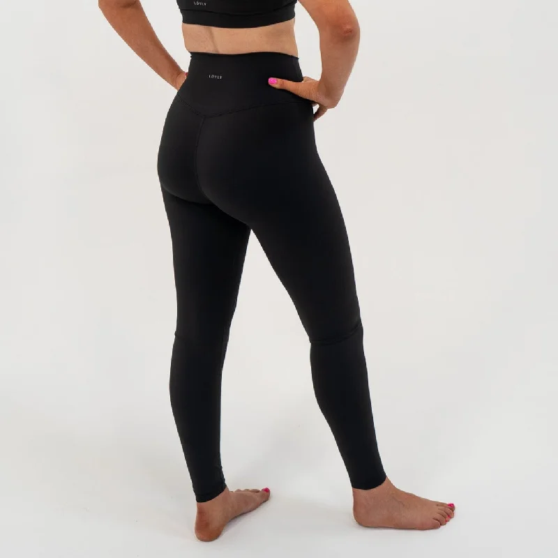 BALANCE HIGH RISE LEGGINGS / MIDNIGHT BLACK