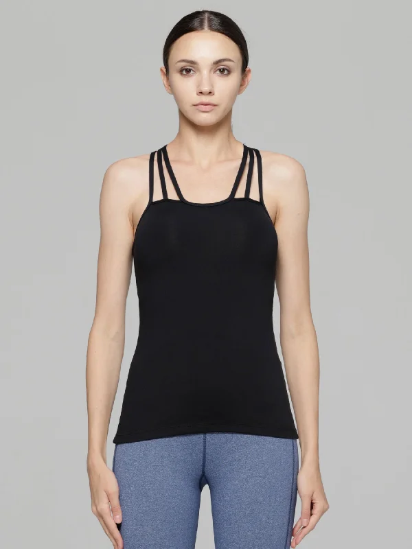 EMBRACE TANK, BLACK