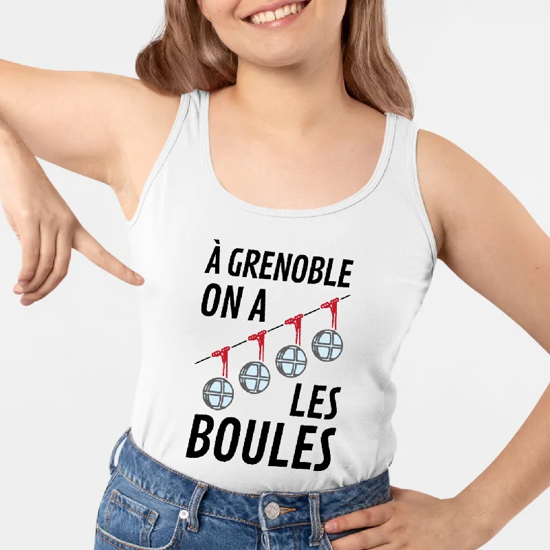 Débardeur Femme À Grenoble on a les boules