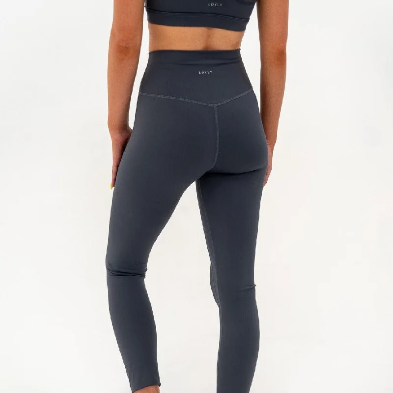 BALANCE HIGH RISE LEGGING / SLATE BLUE