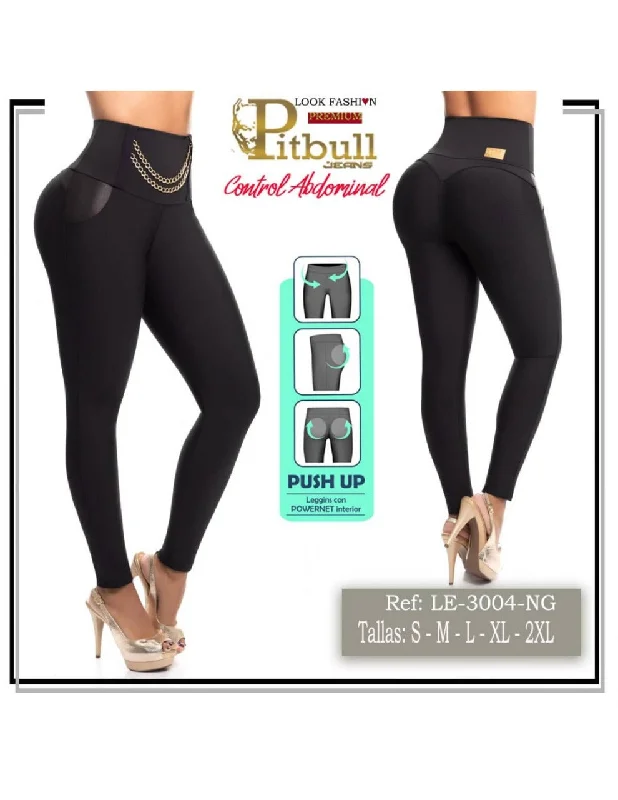 Leggings Colombiano PITBULL 3004 NG - S\M\L\XL