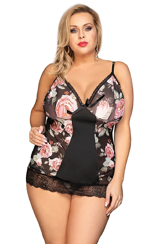 YesX YX835Q Floral Babydoll