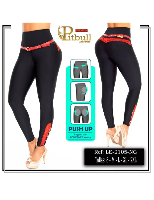 Leggings colombiano PITBULL 2105  NG- S\M\L\XL