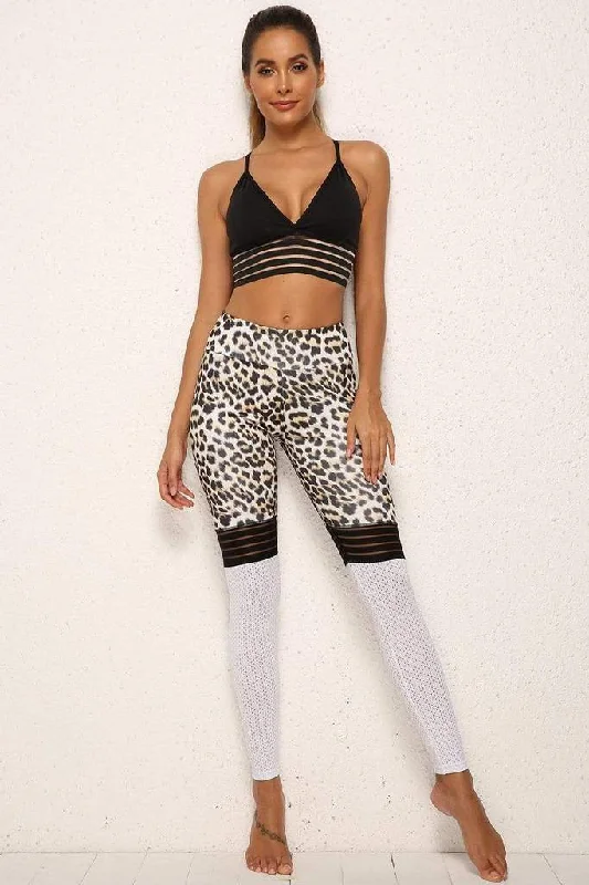 Legging Léopard Femme