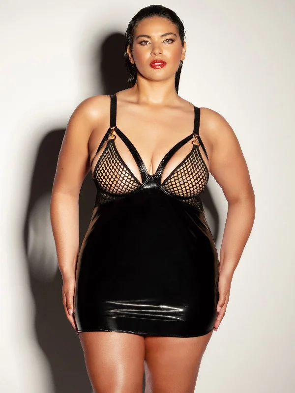 Fetish Curvy Excitement Babydoll Dress