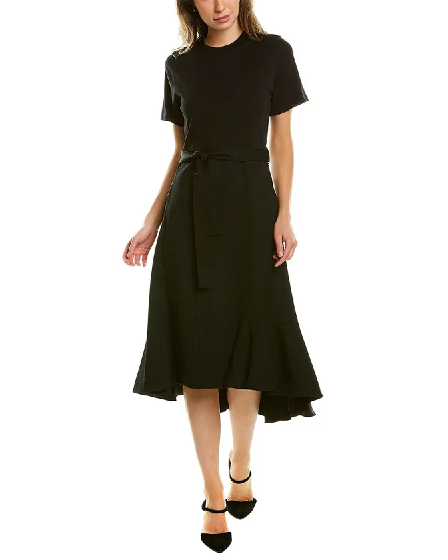 3.1 Phillip Lim Belted Wool Midi Dress