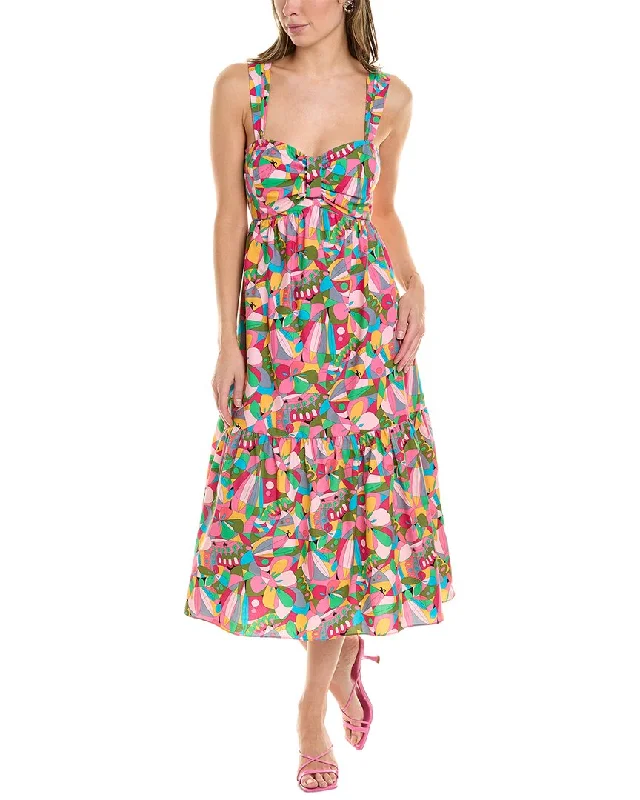 Flora Bea NYC Zander Midi Dress