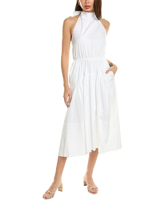 Vince Draped Midi Dress