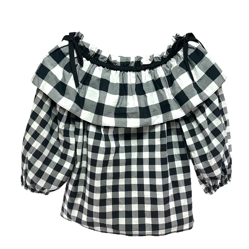 Jenay Blouse in Gingham Check By Parker  Size: XS