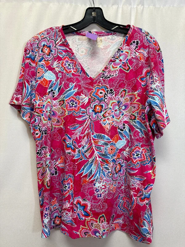 Top Short Sleeve By Anne Klein  Size: 3x