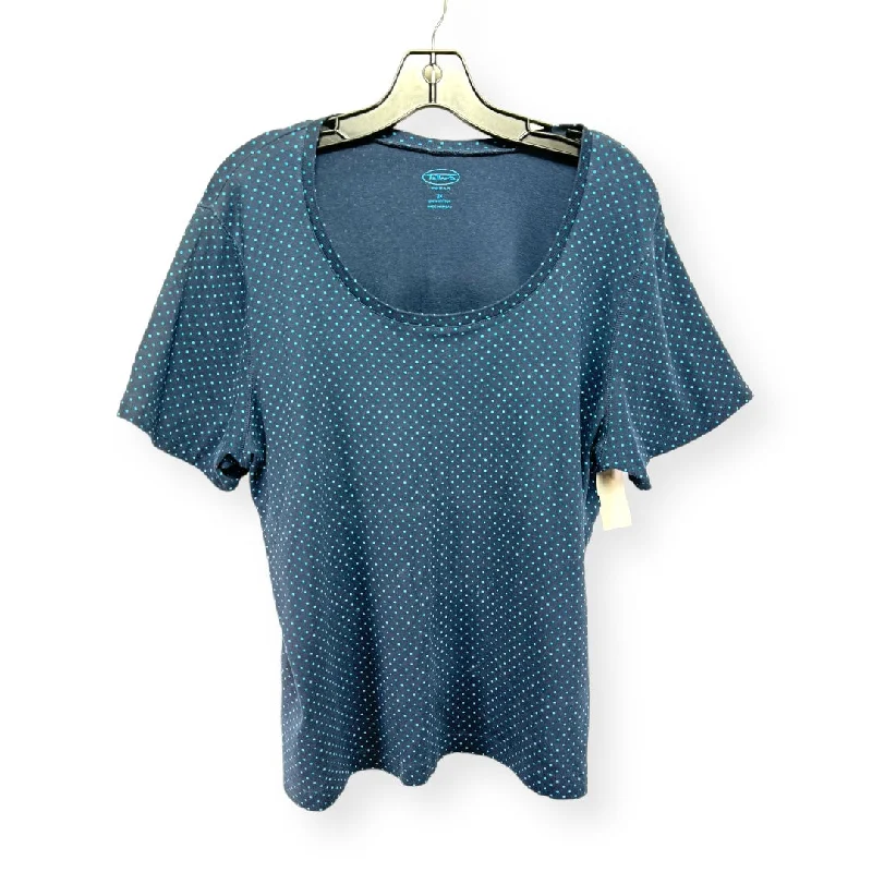 Top Short Sleeve By Talbots  Size: 2x