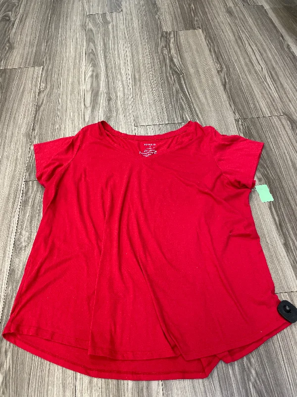 Top Short Sleeve By Torrid  Size: 4x