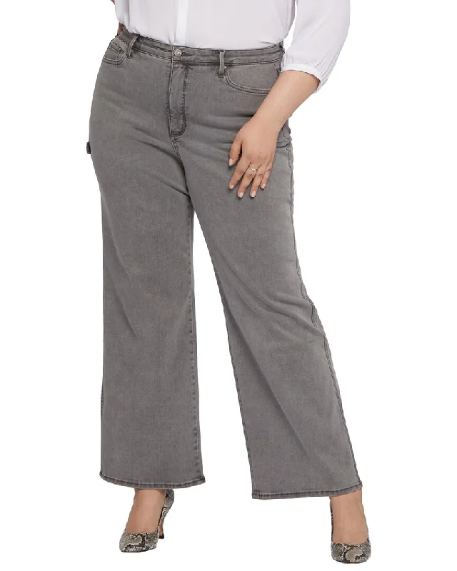 NYDJ Plus Teresa Palmas Wide Leg Jean