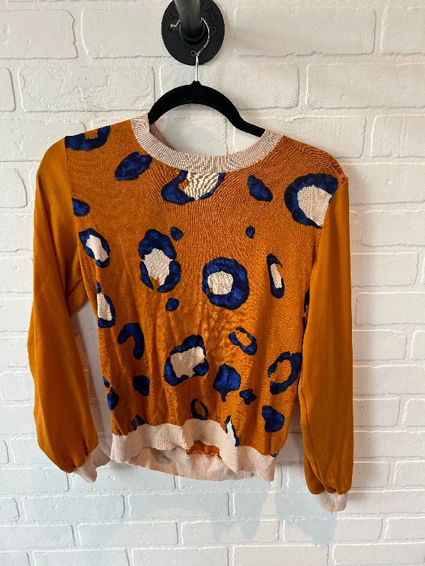 Top Long Sleeve By Target-designer In Orange, Size: Xs