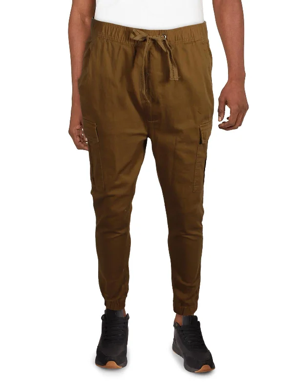 Womens Jogger Straight Leg Cargo Pants