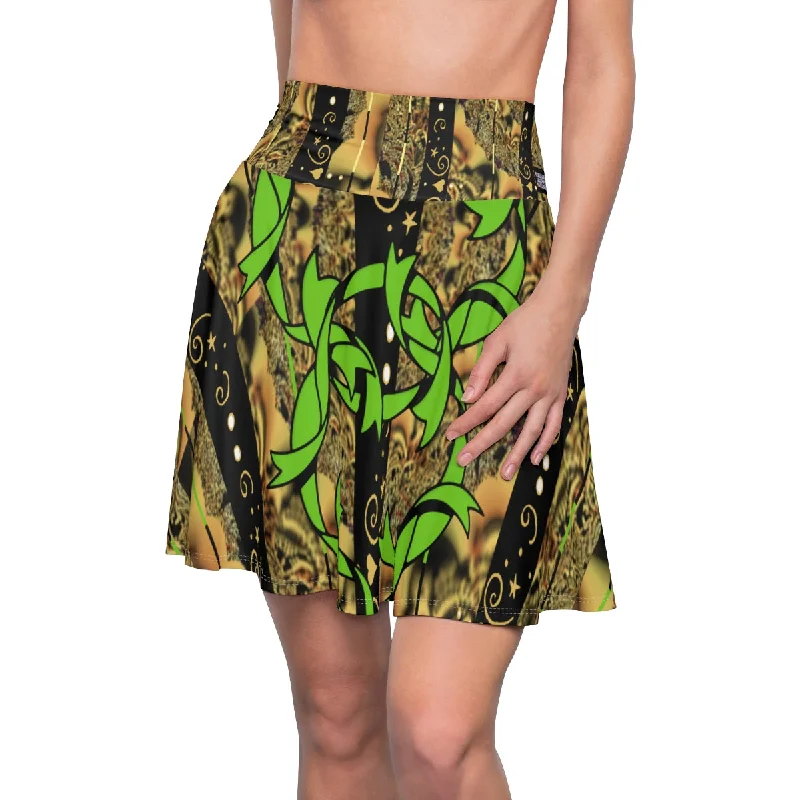 Women's Skater Skirt REGALLY GREEN